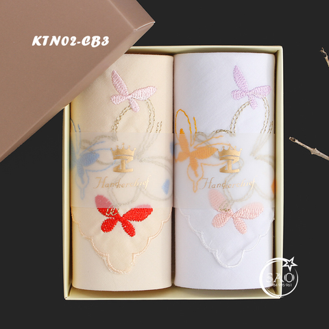 Khăn Mùi Xoa Khăn Tay Nữ (KTN02CB3)