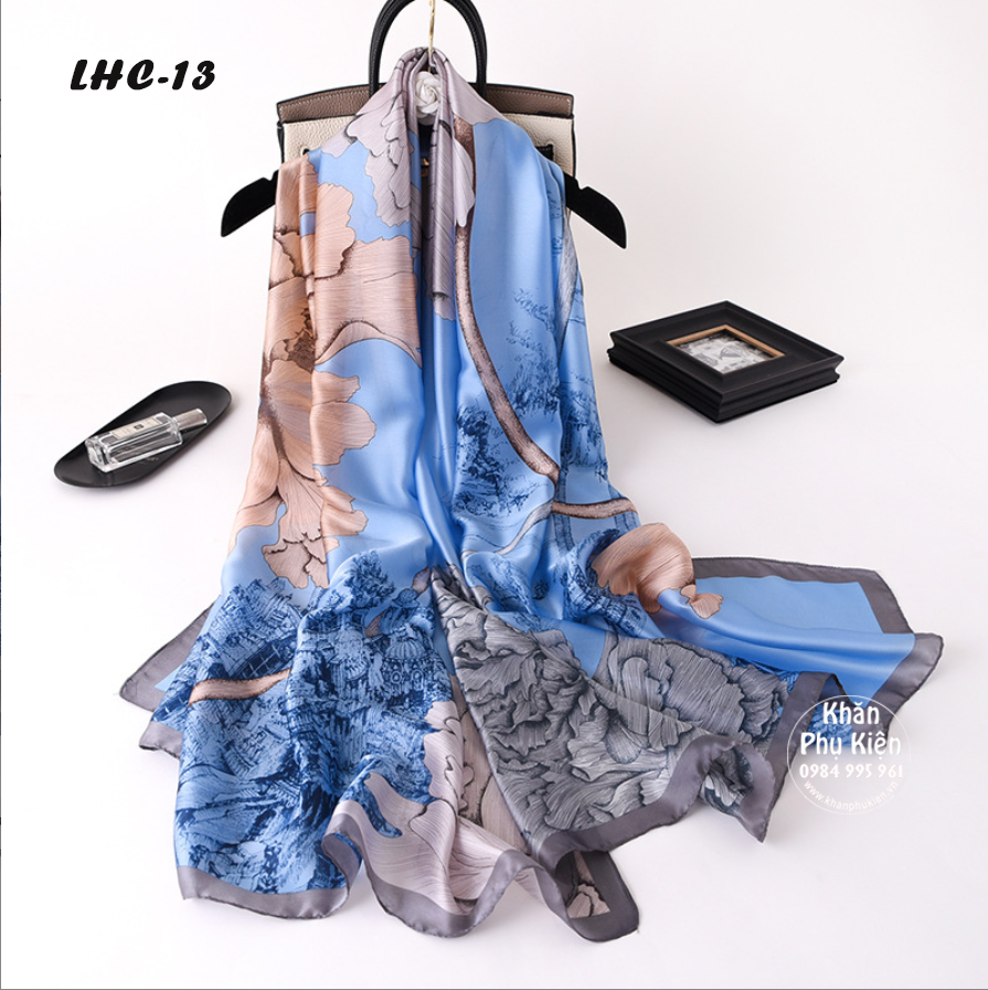 Khăn Choàng Lụa Hàng ChâuThời Trang (LHC13)