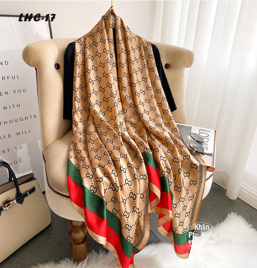 Khăn Choàng Lụa Hàng ChâuThời Trang (LHC17)