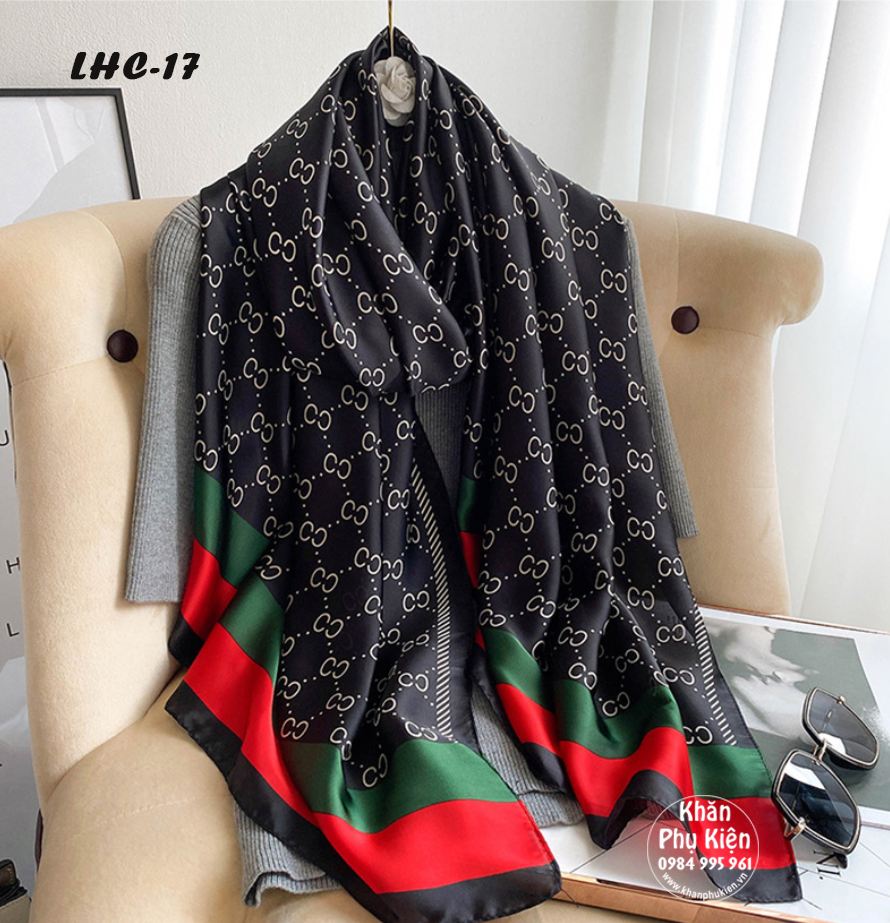 Khăn Choàng Lụa Hàng ChâuThời Trang (LHC17)