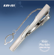 Kẹp Cà Vạt Màu Bạc 6cm (KCV101)