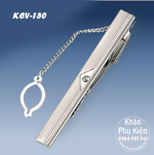 Thanh Kẹp Cà Vạt Màu Bạc 6cm  (KCV130)