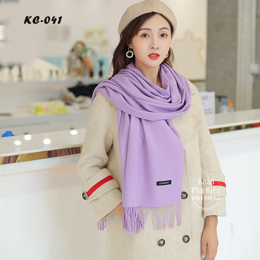 Khăn Choàng Cashmere Basic Xịn (KC041)