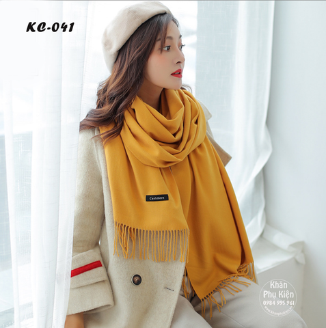 Khăn Choàng Cashmere Trơn Xịn (CMTX07)