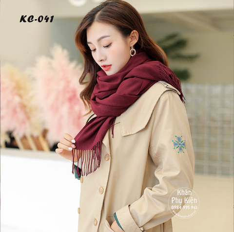 Khăn Choàng Cashmere Basic Xịn (KC041)