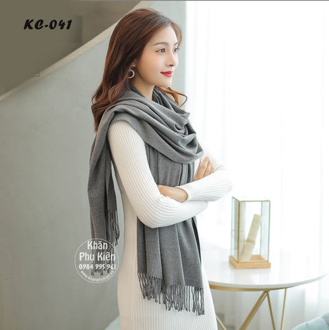 Khăn Choàng Cashmere Trơn Xịn (CMTX19)