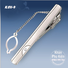 Thanh Kẹp Cà Vạt Màu Bạc 6cm  (KCV9)