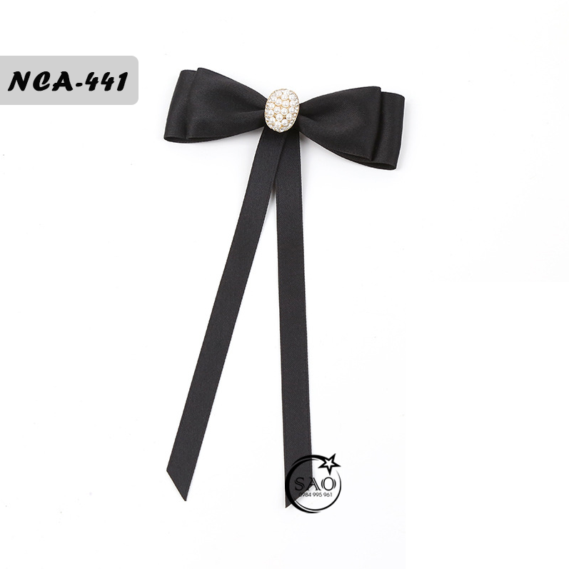 Nơ Cài Áo Nữ Thiết Kế Cao Cấp (NCA441)