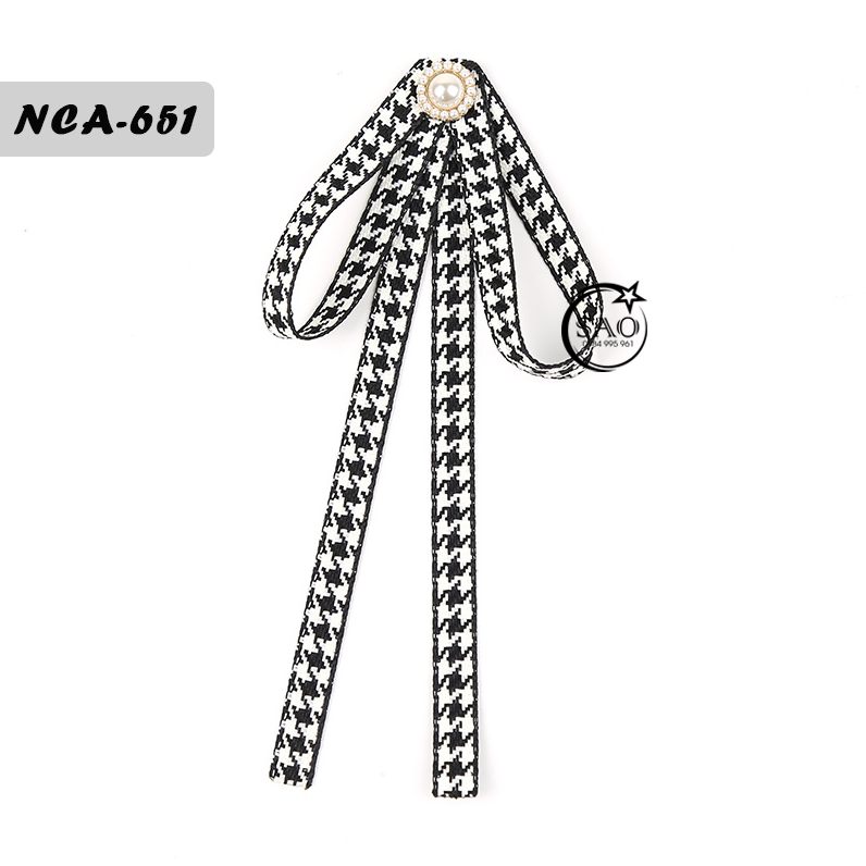 Nơ Cài Áo Nữ Thiết Kế Cao Cấp (NCA650)