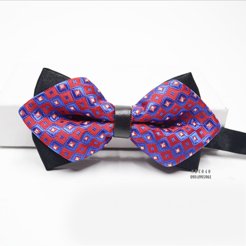 Nơ Đeo Cổ Nam Cánh Nhọn - Mã NDC040