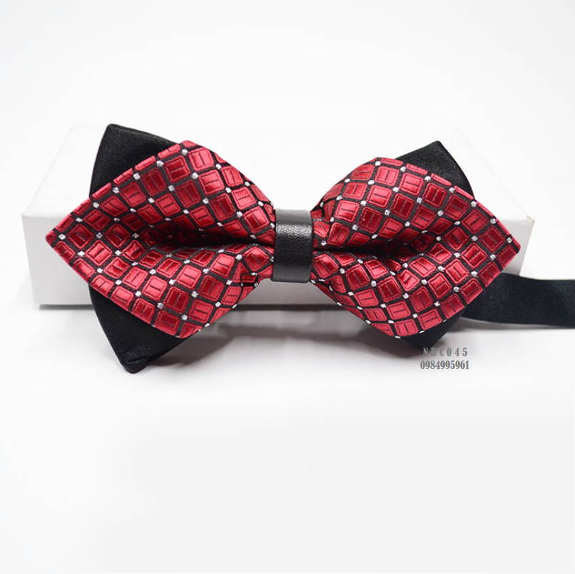 Nơ Đeo Cổ Nam Cánh Nhọn - Mã NDC045