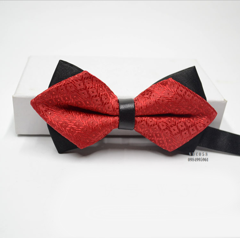 Nơ Đeo Cổ Nam Cánh Nhọn - Mã NDC058