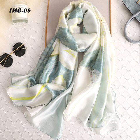 Khăn Choàng Lụa Hàng ChâuThời Trang (LHC05)