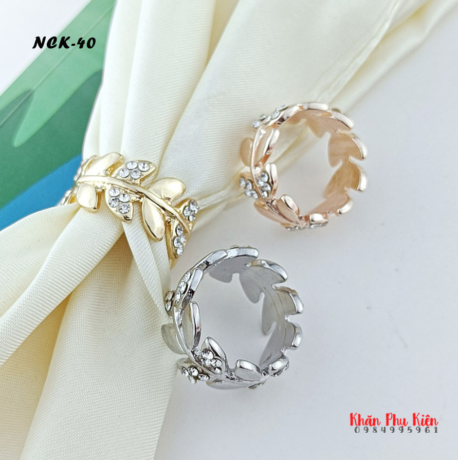 Phụ Kiện Thắt Khăn Lụa (NCK40)