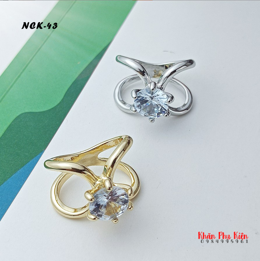 Phụ Kiện Thắt Khăn Lụa (NCK43)