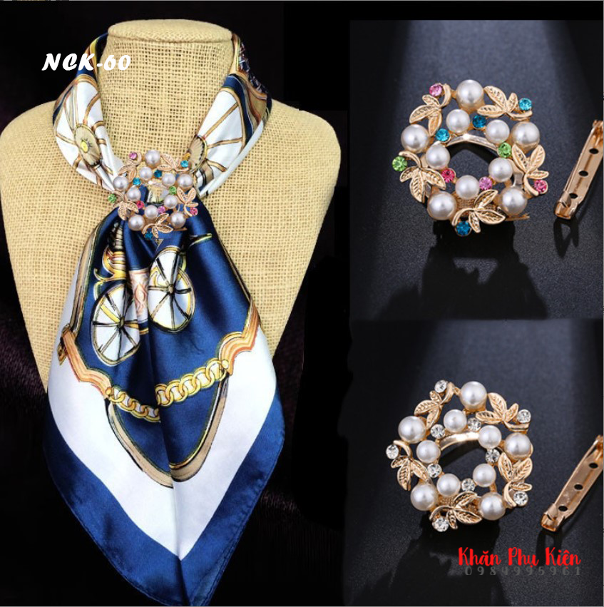 Phụ Kiện Thắt Khăn Lụa (NCK60)