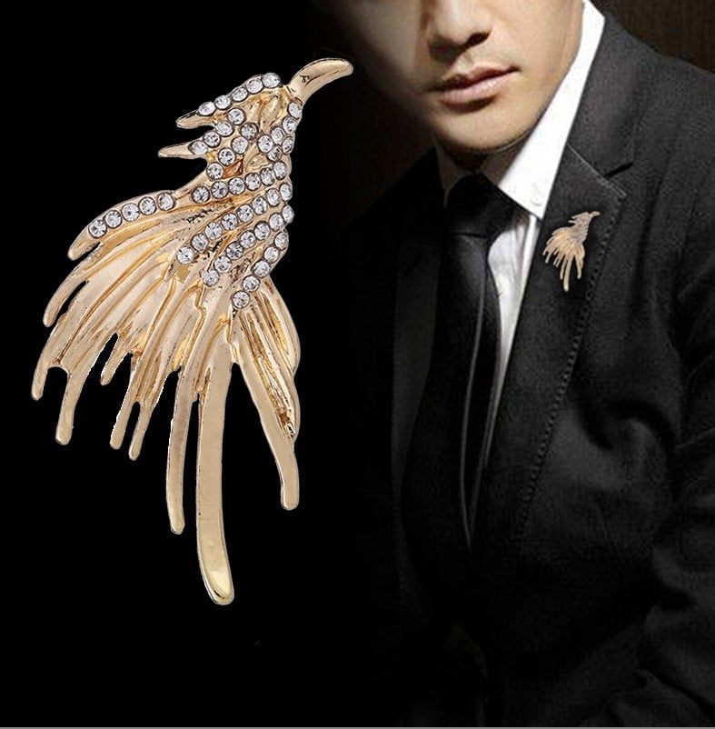 Cài Áo Vest Nam Biểu Tượng Huy Hiệu – Phụ Kiện Ve Áo Suit Sang Trọng, Tôn Vẻ Đẹp Doanh Nhân (PKV303)