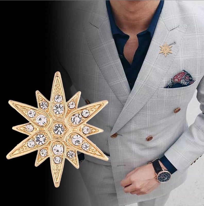 Ghim Cài Áo Vest Nam Biểu Tượng Huy Hiệu (PKV310)