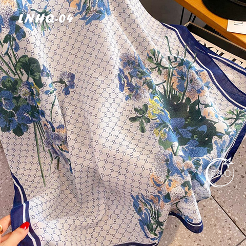Khăn Choàng Linen Phong Cách Hàn Quốc Cao Cấp (LNHQ04)