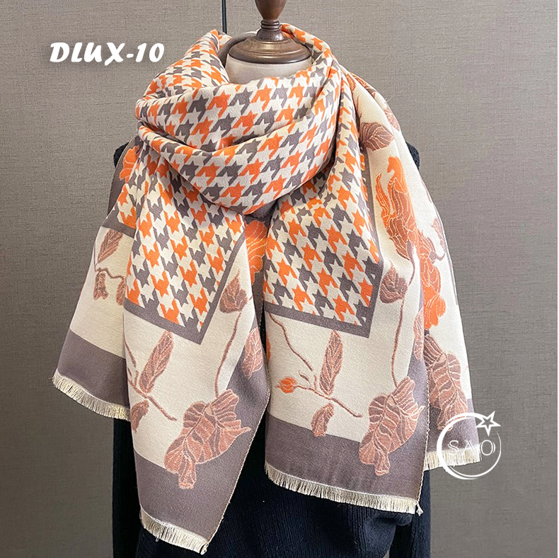 Khăn Choàng Dạ Cashmere Cao Cấp (DLUX10)