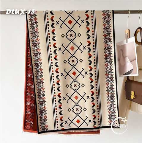 Khăn Choàng Dạ Cashmere Cao Cấp (DLUX15)
