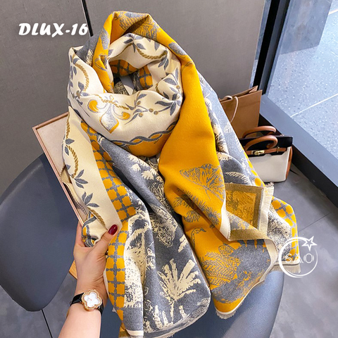 Khăn Choàng Dạ Cashmere Cao Cấp (DLUX16)