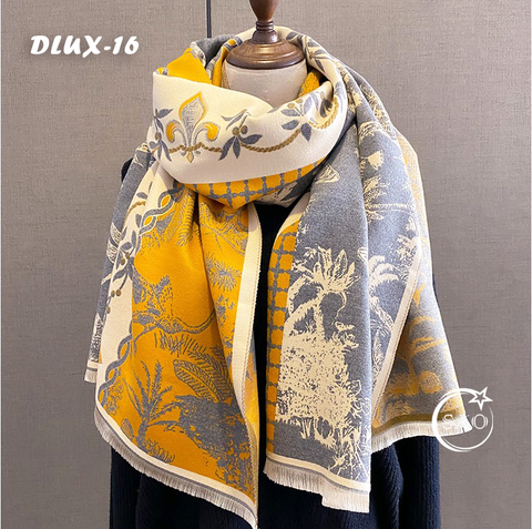 Khăn Choàng Dạ Cashmere Cao Cấp (DLUX16)