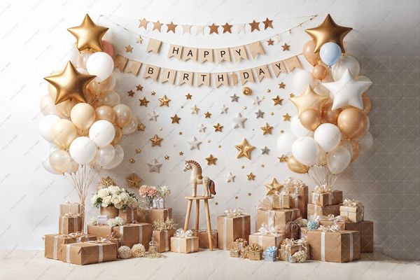  Phông Sinh Nhật 5D Chụp Hình Em Bé M15 