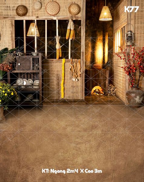  Phông Tết Decor K77 