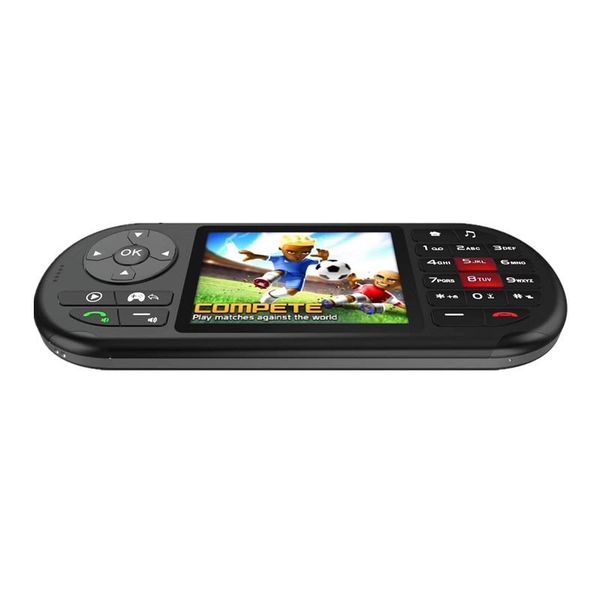 Điện thoại chơi game 4 nút kèm camera, 2 sim, nghe nhạc MP3, MP4, đèn pin VENEKU S1