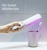 Đèn khử trùng, đèn diệt vi khuẩn bằng tia UV mini USAMS US-ZB134 Handheld Ultraviolet Disinfection Lamp (màu hồng)