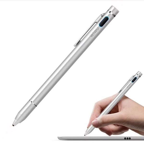 Bút cảm ứng stylus đầu nhỏ WiWU Picasso active stylus P338 cho iPhone, iPad, thiết bị màn hình cảm ứng Android