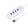 HUB 4 cổng mở rộng USB 3.0 tốc độ cực nhanh, mạnh cho máy tính Splitter Promax