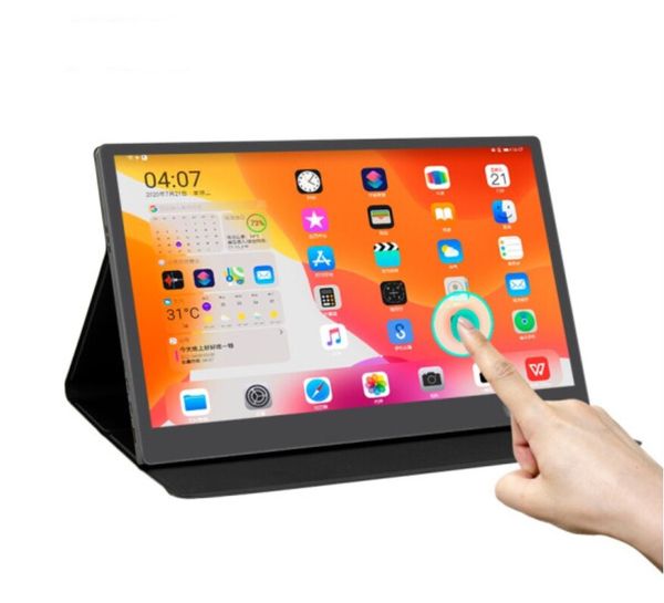 Màn hình di động Aturos PT13-2K tích hợp loa, cảm ứng (touchpad), truyền hình ảnh trực tiếp cho Android, Samsung DEX,Windows(Màn 2K IPS,HDR, touch )