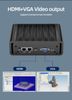 Mini PC, máy tính Mini  chuẩn công nghiệp Aturos YC035 Core I3 5200U, RAM 8G, SSD M2 128G (Tích hợp Wifi, 2 cổng LAN, 2 Cổng Com Rs232)