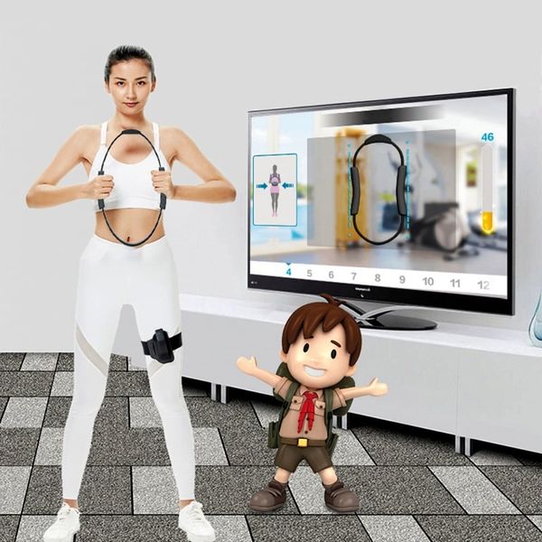 Ring Fitness vòng thể thao vừa chơi game vừa vận động ,tập luyện yoga,chạy bộ - kết nối trực tiếp với ipad ,iphone ,Android và Smart tivi