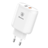 Sạc nhanh 2 cổng USB Baseus Bojure Series QC 3.0 - White