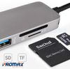 Dock Hub đa năng 5 trong 1 Promax với Type C, HDMI, USB 3.0, đầu đọc thẻ, sạc nhanh cho Macbook