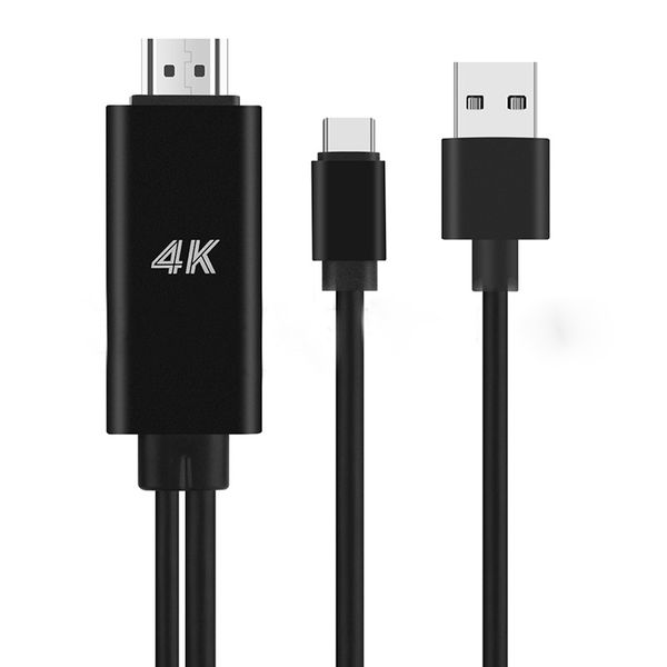 Cáp chuyển đổi Type C sang HDMI HD 4K USB 3.1 Promax 4K chơi PUBG, Liên quân, Rules of Survival - Cáp HDMI cho điện thoại