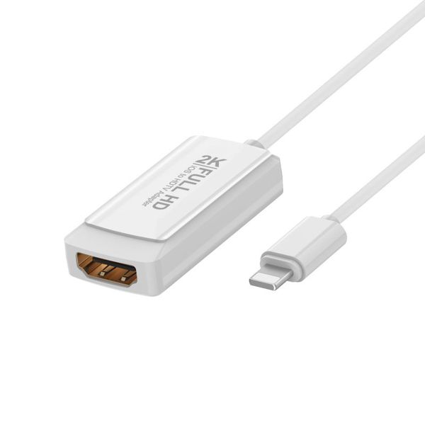 Cáp chuyển đổi HDMI đầu Lightning từ iPhone, iPad chất lượng 1080P Aturos OT-753233