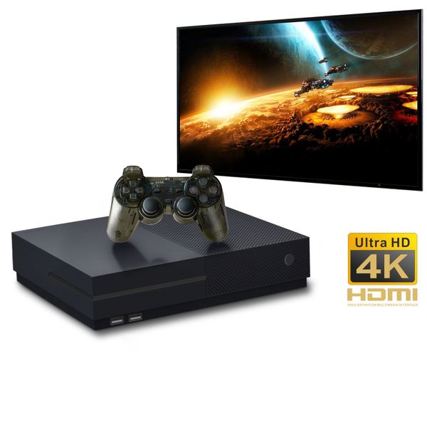 Máy chơi game 4 nút Aturos X Pro tích hợp 800 game cổ điển, hỗ trợ chép game bên ngoài, hỗ trợ 4K, chơi game Arcade (NES, GBA, FPS, SFC...) - Màu đen