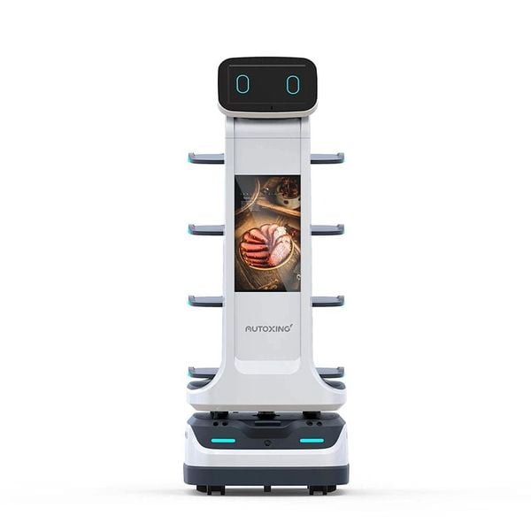 Robot phục vụ nhà hàng giao hàng thông minh Autoxing Mars