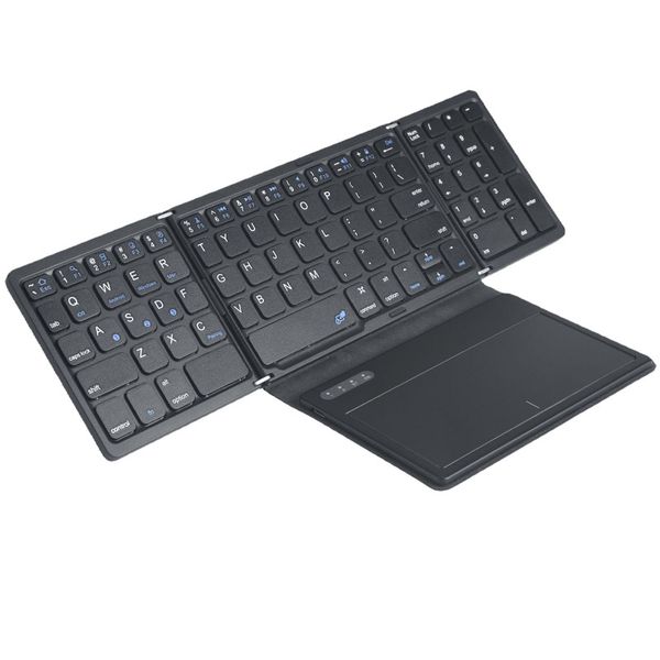 Bàn phím gập Aturos B055 tích hợp touchpad lớn kết bối Bluetooth cho điện thoại, máy tính bảng, PC, Laptop