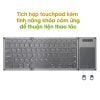 Bàn phím gập Aturos B066T tích hợp touchpad kết bối Bluetooth cho điện thoại, máy tính bảng