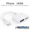 Cáp chuyển đổi HDMI cho iPhone, iPad tích hợp cổng sạc Lightning đa năng