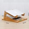 Giá đỡ điện thoại gỗ, đế tản nhiệt bằng gỗ cho Laptop, Macbook , Máy tính bảng Aturos Đa năng