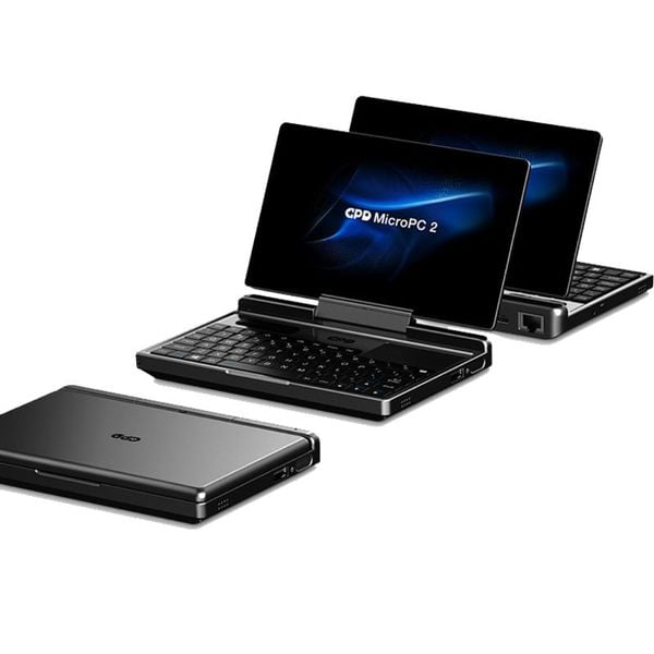 Laptop bỏ túi mini GPD MicroPC 2 7inch, Win11, RAM 16GB, SSD 512GB, chơi game AAA