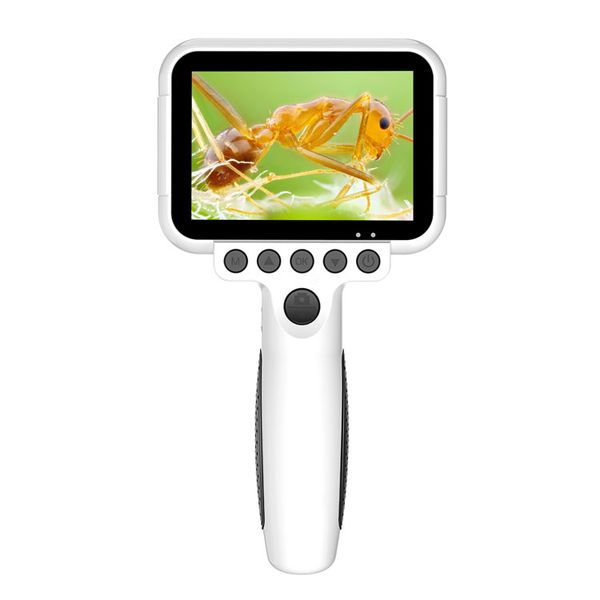 Máy chụp hình cho bé cầm tay Aturos ES-508 tích hợp kính lúp, quay video camera 5MP