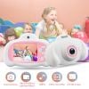 Máy chụp hình cho bé Aturos ES-P6 tích hợp chơi game, nghe nhạc, camera HD 5MP, màn hình IPS (Màu vàng)