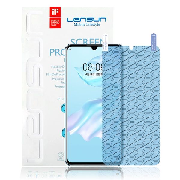 Cường lực dẻo Explosion-Proof nano miếng dán màn hình PPF cho Huawei P30 Lensun chống vỡ màn hình, chống trầy xước, chống nổ